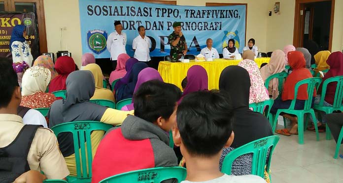 Indramayu Rawan Kasus Trafficking, TNI Gandeng BPPKB Adakan Penyuluhan