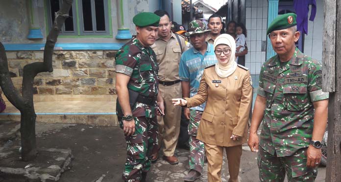 Bupati Anna Beri Semangat Prajurit TNI