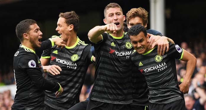 Cukur Everton 3 Gol Tanpa Balas, Chelsea Kokoh di Puncak Klasemen