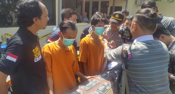 Dua Spesialis Curanmor Dibekuk Polisi