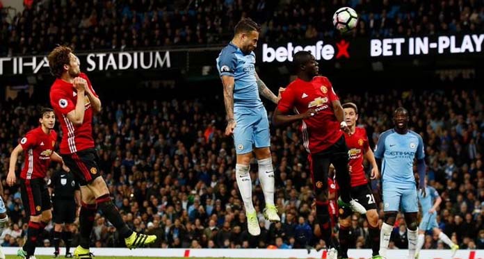 Main Menyerang, Man City Ditahan Imbang Man United