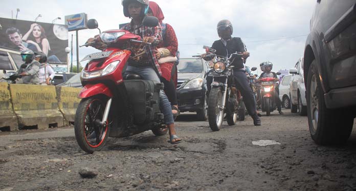 Curah Hujan Tinggi, Jalan Berlubang Lagi