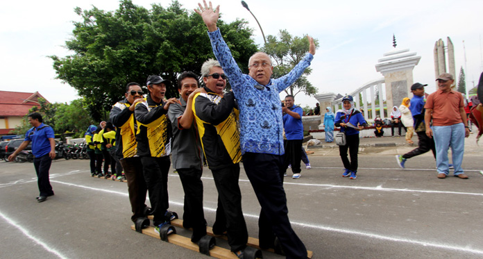 Jajal Lomba Bakiak, Sekda: Olahraga Tradisional Potensi Wisata Menjanjikan