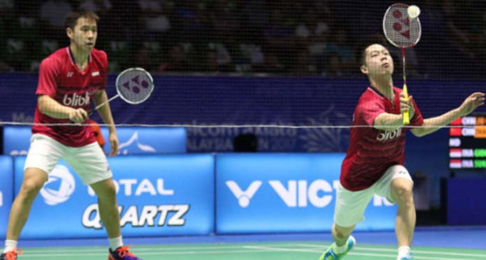 Plong…Marcus/Kevin Sabet Tiket Semifinal