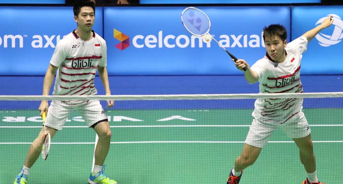 Marcus/Kevin Bakal Tampil All Out di Semifinal Singapore Open