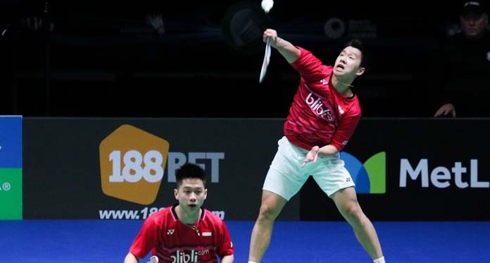 Ganda Putra Indonesia Pastikan Rebut Gelar Juara India Open