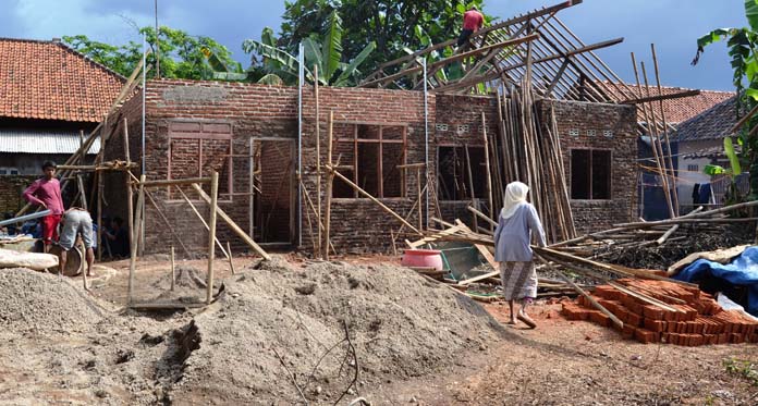 Alhamdulillah, Rumah Korban Longsor Gumulung Lebak Direlokasi