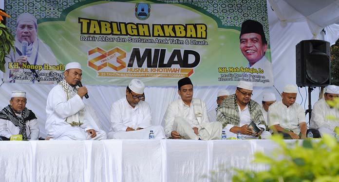 Milad ke-23, Husnul Khotimah Hadirkan Komandan Long March Ciamis-Jakarta