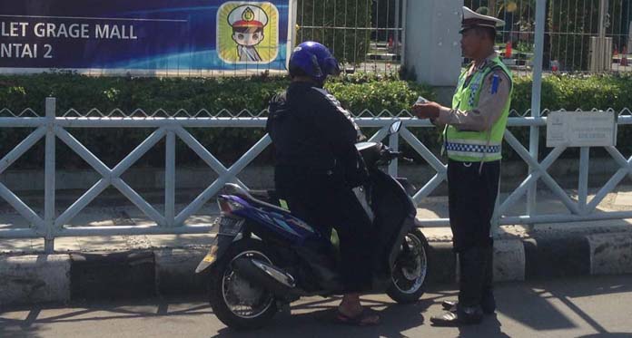 Dua Pekan, Polres Cirebon Kota Tilang 2.528 Kendaraan