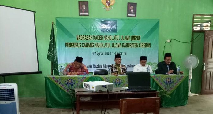 Ideologisasi Kader, PCNU Kabupaten Cirebon 2017-2022 Adakan MKNU