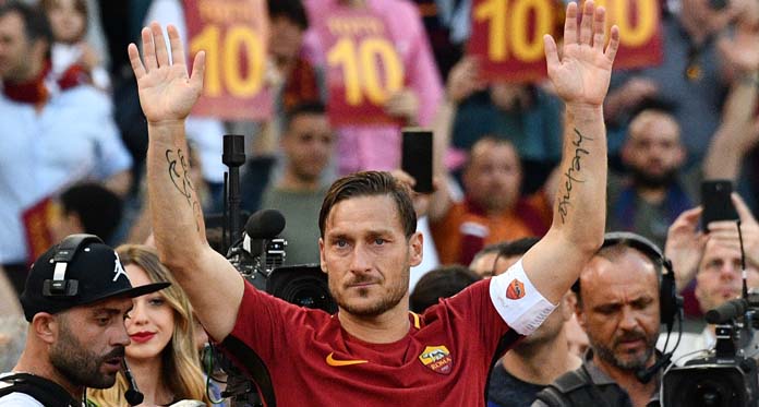 Totti Belum Siap Transisi, Begini Kata-Kata Perpisahannya dengan As Roma