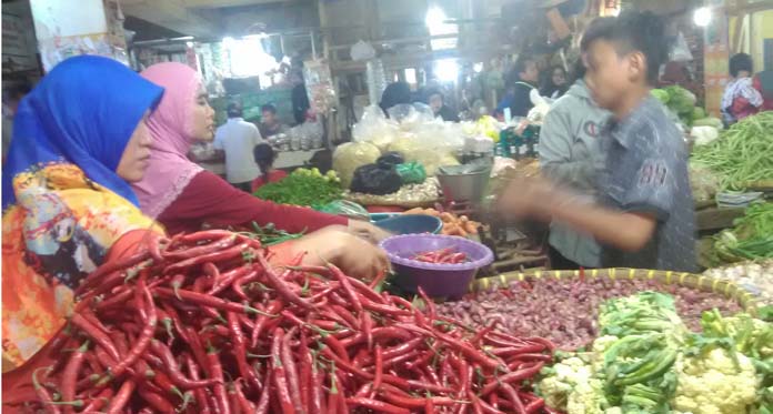 Tradisi Munggahan, Pasar Tradisional Ramai Pengunjung