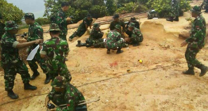 4 Prajurit TNI Gugur, Latihan Perang Tetap Dilanjutkan