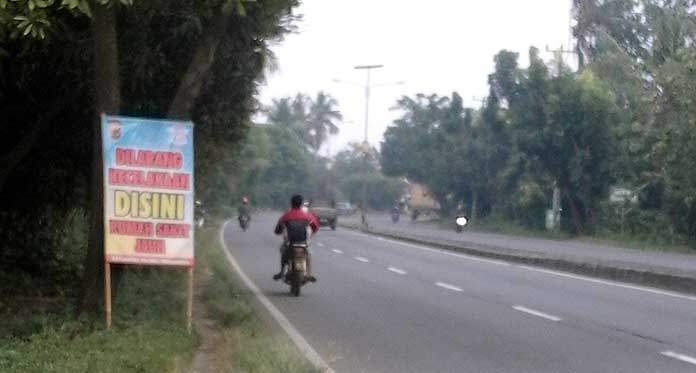 RS Jauh, Pengendara Dilarang Kecelakaan