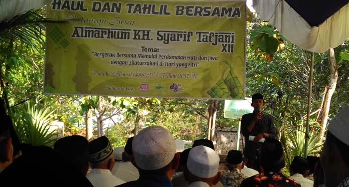 Haul Keluarga Besar KH Syarif Tafjani, Jalin Silaturahmi dan Berbagi