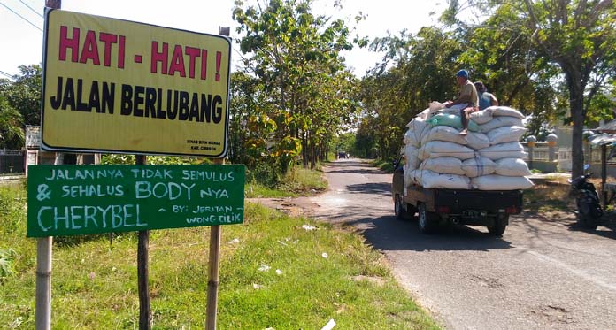 Suranenggala-Panguragan, Jalannya Tidak Sehalus dan Semulus Body Cherrybelle