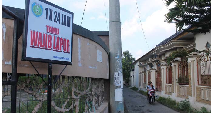 Cegah Gangguan Keamanan, Pemdes Berlakukan Tamu Wajib Lapor