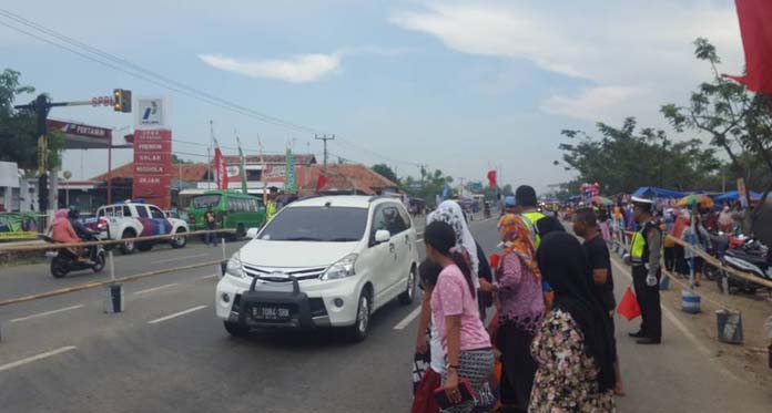 Pemudik Harus Waspada Melintasi Jembatan Sewo dan Pasar Tumpah Ini