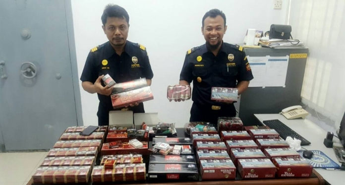 Bea Cukai Temukan 5428 Batang Rokok Ilegal