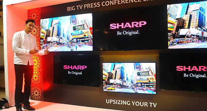 SHARP Tambah Jajaran TV Terbaru Berukuran Besar