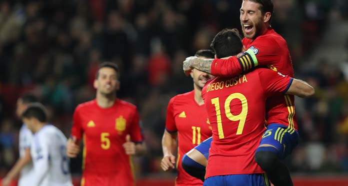 Spanyol vs Kolombia, Bekal Spirit dari Cardiff