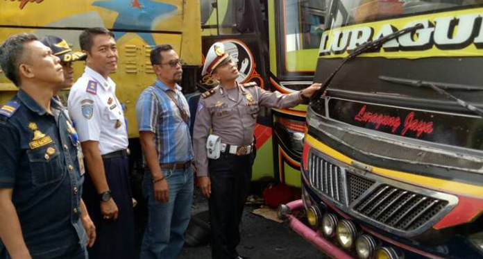 Petugas Masih Temukan Bus Tak Laik Jalan, Tiga Bus Dilarang Beroperasi