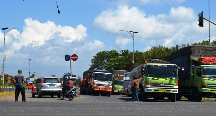 Hati-Hati,Lampu Lalin di Exit Tol Kanci Error