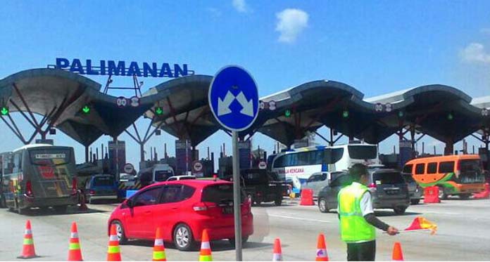 Buka 10 Pintu Pembayaran, H-7 Lebaran Gerbang Tol Palimanan Masih Lancar