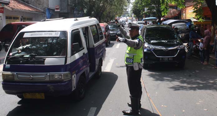 Urai Kemacetan, Polisi Rekayasa Jalan Kawasan Kota