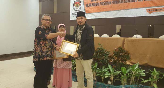 KPU Kota Cirebon Raih Dua Penghargaan Sekaligus