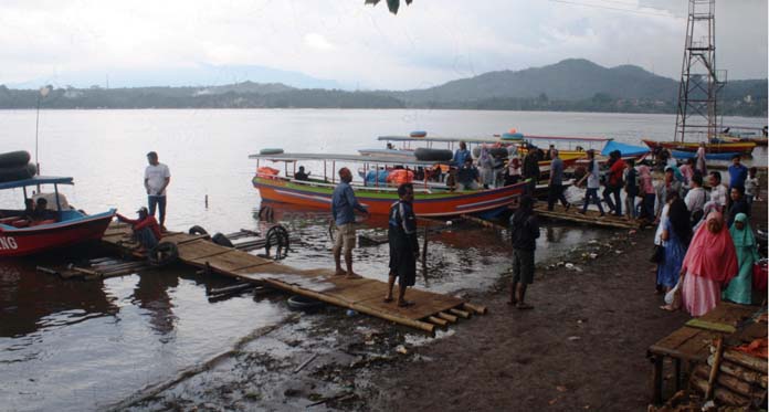 Libur Lebaran, Pengunjung Waduk Darma Malah Turun Drastis