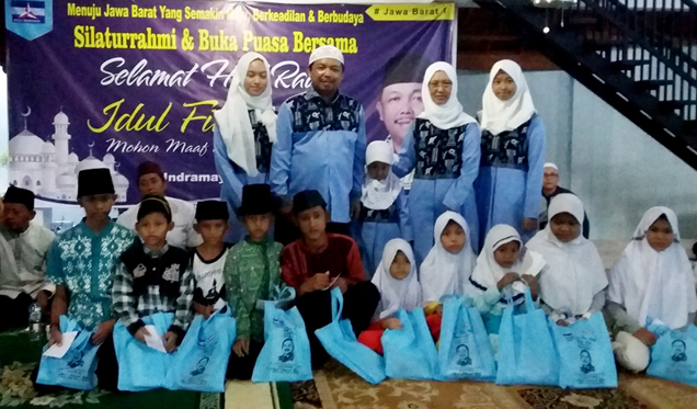 Hero Buka Bersama Warga dan Anak Yatim