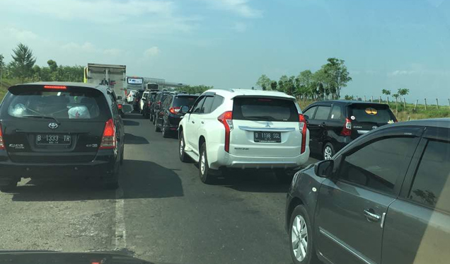 Arus Mudik Padat, Cikopo-Subang 3 Jam