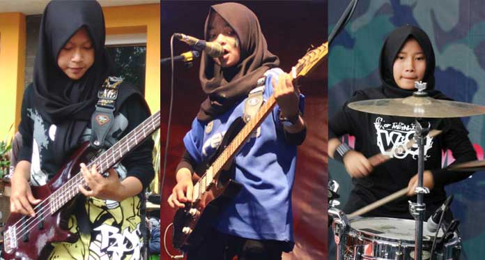 Jatuh Bangun Voice of Baceprot, Band Metal dengan Para Personel Berjilbab