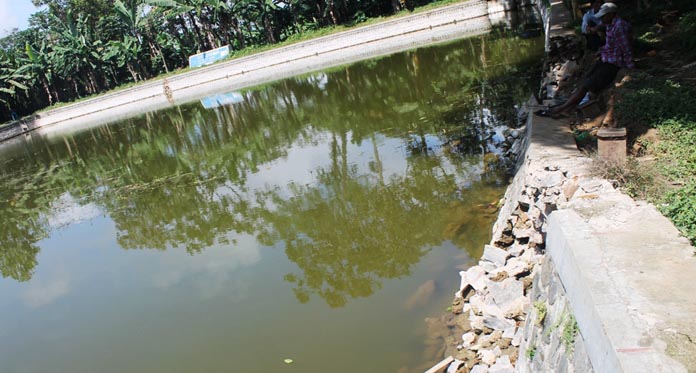 Tembok Penahan Tebing (TPT) Situ Cipari Ambruk