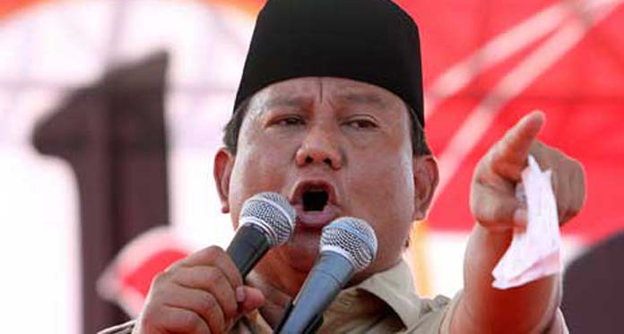 Prabowo Cari Calon Pendamping dari Luar Jawa