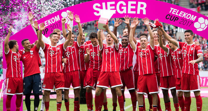 Bayern Muenchen, Datang, Main, Menang