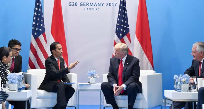Jokowi Bertemu Rutte dan Trump, Bahas Sawit dan Terorisme