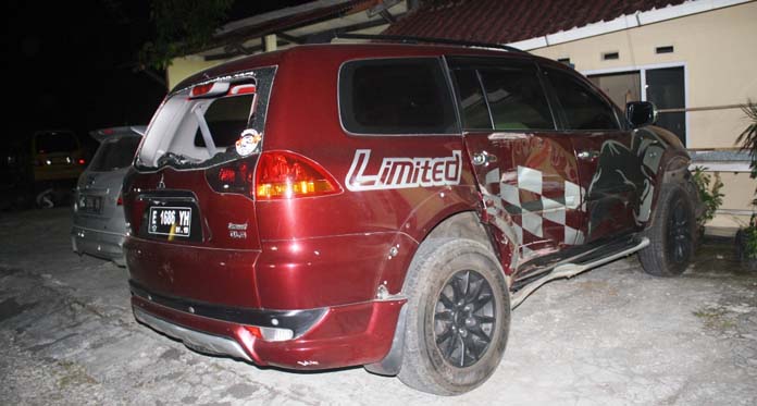 Pajero Sport Vs Mio Fino, Pemotor Tewas di Tempat Kejadian