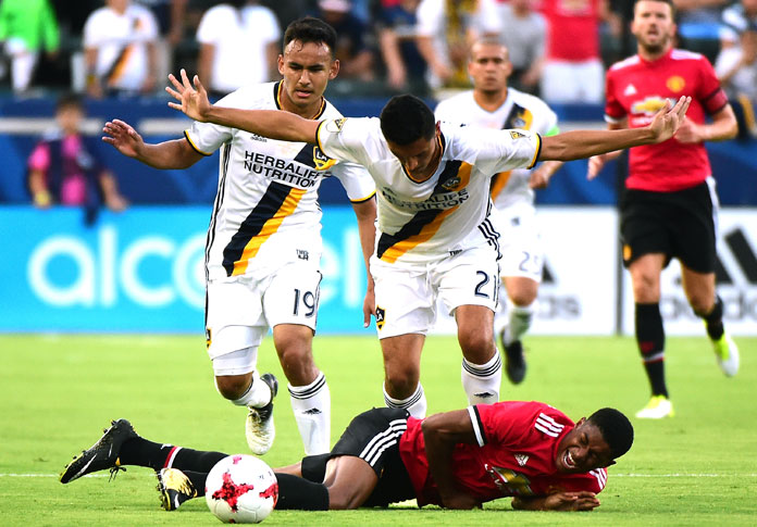 2 LA Galaxy vs Manchester United 5, Berebut Posisi Sembilan