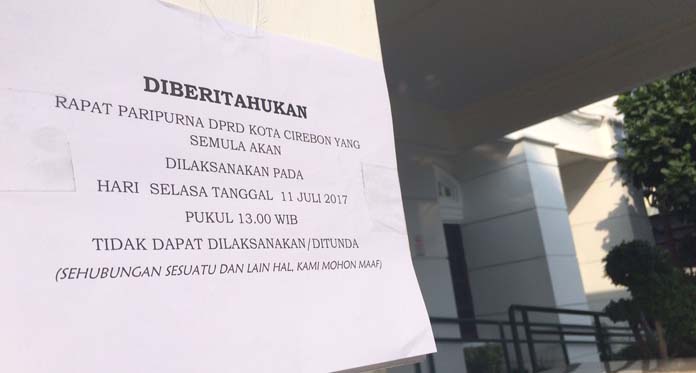 Ada Demo soal PPDB, Rapat Paripurna Dibatalkan