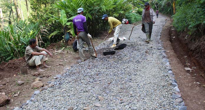 Pemkab Kuningan Bangun Jalan Menuju Objek Wisata Situ Wulukut