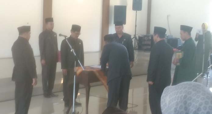 Jeda Sebulan, Bupati Sunjaya Kembali Gelar Mutasi Jabatan