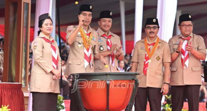 Ini Loh Pesan Presiden Jokowi untuk Pramuka…