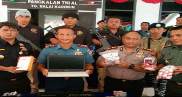 Bravo!TNI AL Tangkap Speed Boat Angkut Barang Elektronik Ilegal