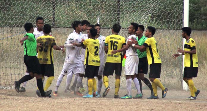 0 PSGJ v Bina Putra 3, Laga Derby Kabupaten Cirebon Penuh Drama