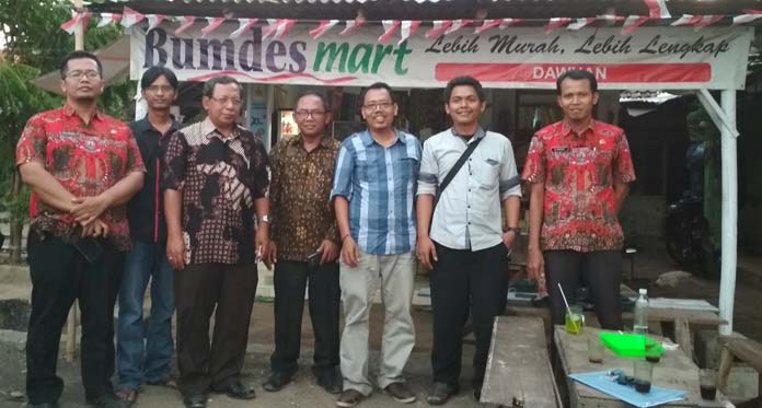 Kepincut, Rombongan Sekretariat Wapres Kunjungi BUMDes Mart Dawuan