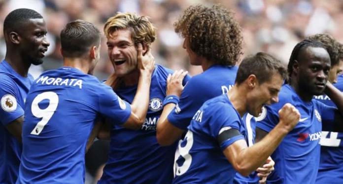 Chelsea Menangkan Derby London di Kandang Spur