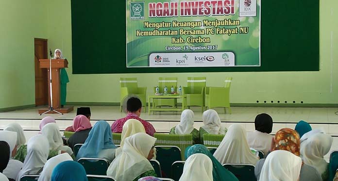 Ngaji Investasi bareng Fatayat NU; Mengatur Keuangan Menjauhkan Kemudaratan