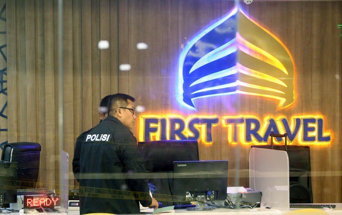 Uang Jemaah First Travel Disembunyikan dalam Bentuk Cash